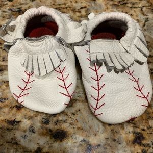 Freshly Picked Baseball Moccasins